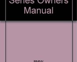 1991 BMW 5 Series Owners Manual [Paperback] BMW - $48.99