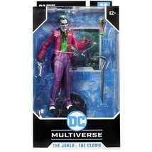 NEW SEALED 2022 McFarlane DC Multiverse Three Jokers Clown Joker Action ... - $29.69