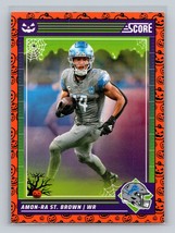 Amon-Ra St. Brown #93 2024 Score-A-Treat Detroit Lions - £1.48 GBP