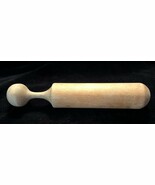 Vintage Large Wood Pestle Country Farmhouse Masher 10&quot; length - $168.17 MXN