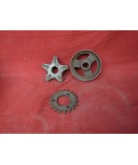 Assorted Vintage Lot of Cast Iron Gear Sprocket Steampunk  #5 - £19.46 GBP