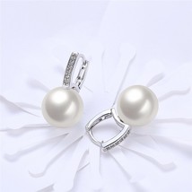  silver 18k gold pearl aaa zircon earrings for women jewelry fashion wedding engagement thumb200