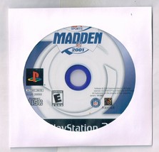 EA Sports Madden 2001 PS2 Game PlayStation 2 disc Only - $9.46