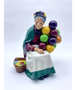 Royal Doulton THE OLD BALLOON SELLER HN1315 Lady Figurine 7.5&quot; - £14.87 GBP