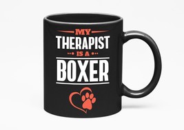 Make Your Mark Design Boxer Therapist Ceramic, Black 11oz Ceramic Mug - $21.77+