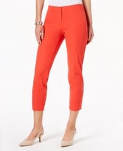 Alfani Womens Hollywood Casual Cropped Pants Red, Size  8 - £24.89 GBP
