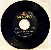 Connie Francis Gonna Get That Man-Second Hand Love Played VG 7&quot; 45 PET RESCUE - £4.28 GBP