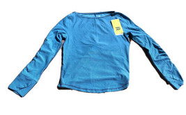 All In Motion LS Studio Blue Striped Long Sleeve T-Shirt Size S (6/6X) - £6.41 GBP