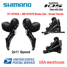 Shimano 105 ST-R7025 BR-R7070 2x11 Speed Hydraulic Disc Brake DUAL CONTROL - £406.46 GBP