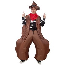 Inflatable Want to be Cowboy Pants Suit Costume Halloween or Cosplay - £25.06 GBP