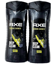 2 Pack Axe Carbon Shower Deep Clean Activated Charcoal Body Wash 16oz - £23.97 GBP