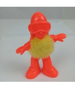 Vtg Orange Skyydiver With Yellow Fuzzy Belly 2.75&quot; Collectible Action Fi... - $9.89