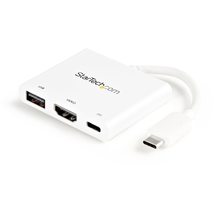 StarTech.com USB-C to HDMI Adapter - White - 4K 30Hz - Thunderbolt 3 Compatible  - £71.42 GBP