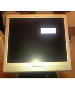 Hewlett Packard 17 Inch LCD Color Momitor On Stand PE1237 Works Computer - £23.53 GBP