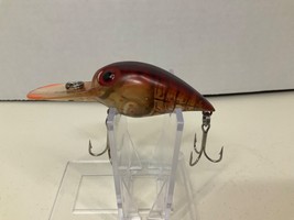 Vintage Storm Large 3.5&quot; Wiggle Wart Diving Crank Bait Fishing Lure Red/... - £70.43 GBP