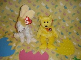 Ty Carrots &amp; Tradee Beanie Babies  - £12.78 GBP