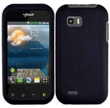 Hard Rubberized Case for LG Maxx Qwerty C800 - Black - $13.99