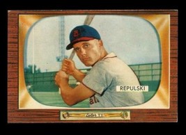 Vintage 1955 Baseball Card Bowman #205 Rip Repulski Outfield St Louis Cardinals - £6.61 GBP