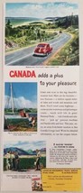 1949 Print Ad Canada Travel Bureau Nova Scotia,Rockies,St Lawrence River... - $11.68
