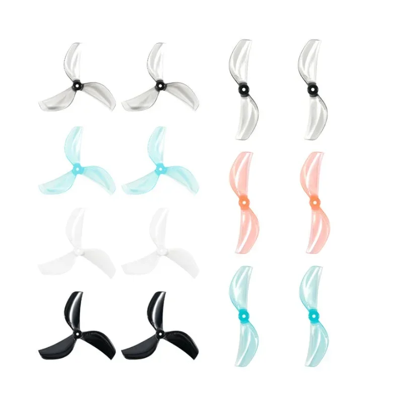 Gemfan 45mm 2-Blade&amp;3-Blade Propellers 1.5mm Shaft 8pairs for Brushless Motor RC - £14.69 GBP