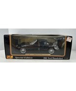 Maisto 2002 Ford Thunderbird Coupe Roadster 1:18 Scale Diecast Model Car... - £38.82 GBP