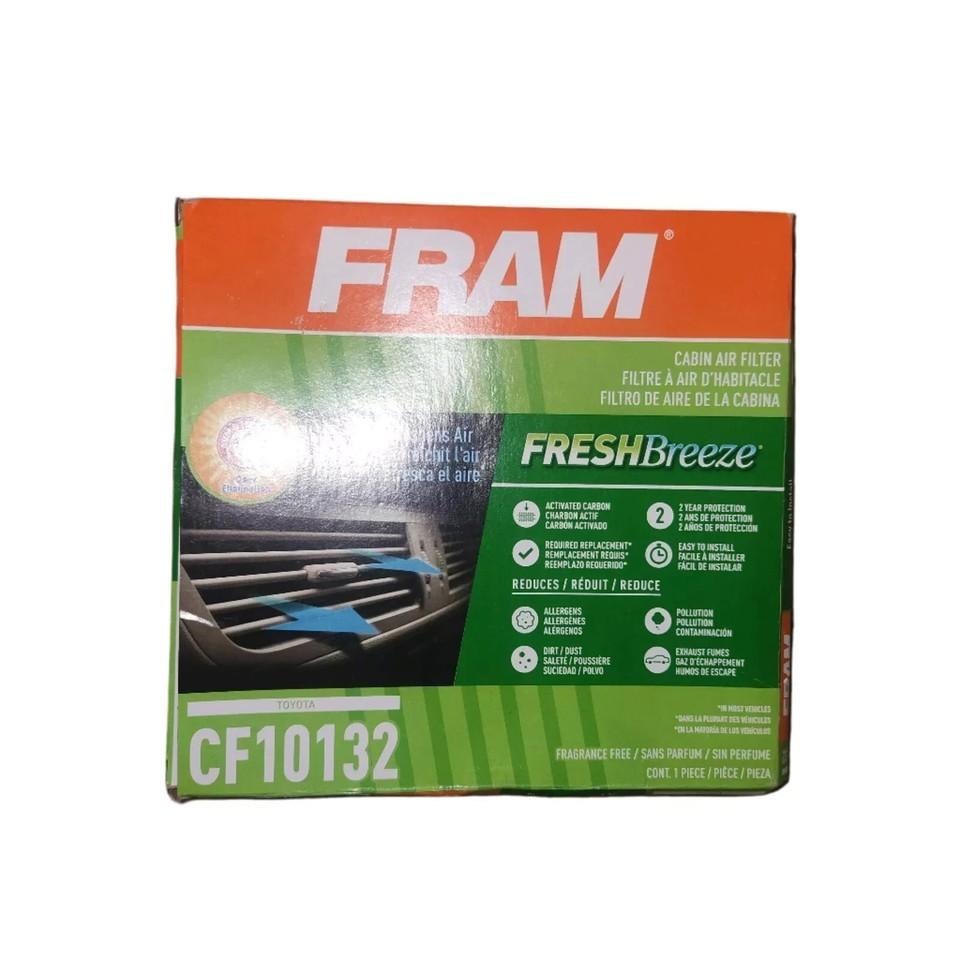 FRAM Cabin Air Filter for Lexus Toyota Vehicles with Arm Hammer BCF10132 - $3.24