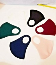 3 PACK Multi colors Face Mask Anti Fog Haze Face Mouth Cover EZ Breathab... - £7.74 GBP
