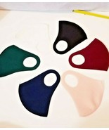 3 PACK Multi colors Face Mask Anti Fog Haze Face Mouth Cover EZ Breathab... - $13.59 CAD