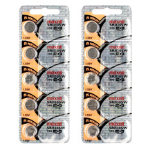 Maxell 390 SR1130SW Silver Oxide Watch Battery (10 Batteries) - £14.32 GBP