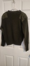 DSCP VALOR COLLECTION USMC GREEN WOOL COMMANDO SWEATER MENS SIZE 42 - $24.75