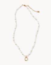 Spartina 449 women&#39;s sparkly charm necklace in Pearl - size One Size - £35.51 GBP