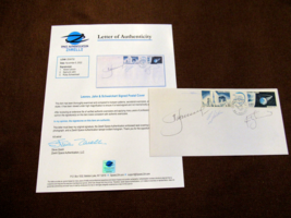 Rusty Schweickart Alexei Leonov Sigmund Jahn Signed Auto 1985 Cover Zarelli Loa - £195.75 GBP