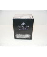 NIB ESSENZA LUXURY TEALIGHT POLISHED METAL &amp; GLASS FRAGRANCE OIL WARMER - $14.99