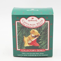Vintage 1987 Hallmark Keepsake Ornament Cinnamon Bear # 5 Collectible NIB - £26.45 GBP