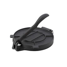Megachef 7.9 Inch Heavy Duty Round Cast Iron Tortilla Maker Press - $44.97