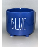 Rae Dunn “BLUE” Planter on Legs Artisan Collection Magenta Pot 3.75” Tall - $22.99