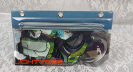Toy Story Buzz Lightyear Pencil Pouch Case 3 Rings Zippered Disney Pixar... - $3.55