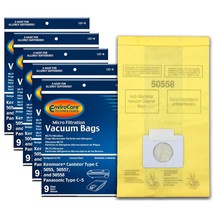 EnviroCare Replacement Vacuum Bags Designed to fit Kenmore Canister Type C or Q  - £54.34 GBP