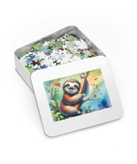 Jigsaw Puzzle in Tin, Sloth, awd-448, Personalised/Non-Personalised (30,... - £27.70 GBP+