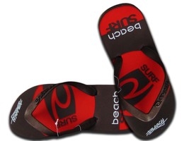 NWT SUMMER SOFT CASUAL BROWN FLIP FLOPS SANDALS IN-OUTDOOR MEN&#39;S BEACH S... - $9.87 CAD