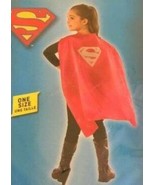 Girls Supergirl Cape Pink Superman Halloween Costume Accessory-sz OS - £7.93 GBP