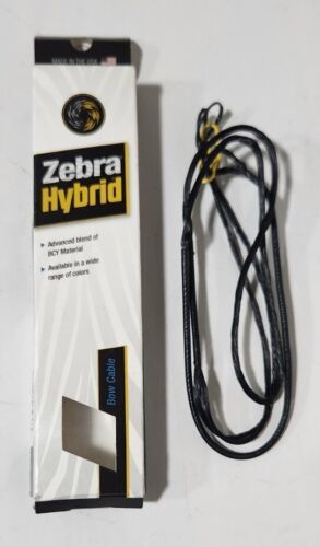 Zebra Hybrid Bow Cable 30-7/8&quot; Black Craze - $18.99