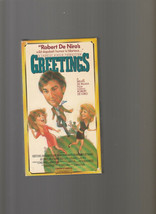 Greetings (VHS)  Robert DeNiro Brian DePalma - £11.81 GBP