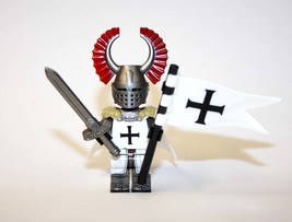 NWTOYS Teutonic Knight Castle soldier Custom Minifigure From US - £4.97 GBP