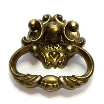 Vintage Victorian Style Large Heavy Ornate Drawer Bail Pull Handle - $8.88