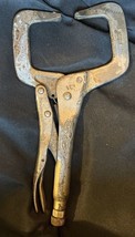 Vintage Petersen Mfg Co Vise Grip Model 11R Clamping Welding Pliers Made... - $14.46