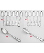 RARE ANTIQUE STERLING SILVER SPOONS SHOURDS ADCOCK &amp; TEUFEL 1891 CONTEMP... - $461.39 MXN+