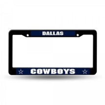 dallas cowboys nfl football team logo star blue license plate frame usa made - £23.94 GBP