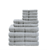 Mainstays 10 Piece Towel Set with Upgraded Softness &amp; Durability, Grey - $23.75 CAD