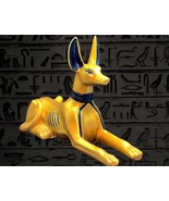 Anubis gold statue  of ancient Egyptian god of mummification/protection,... - $209.25 CAD